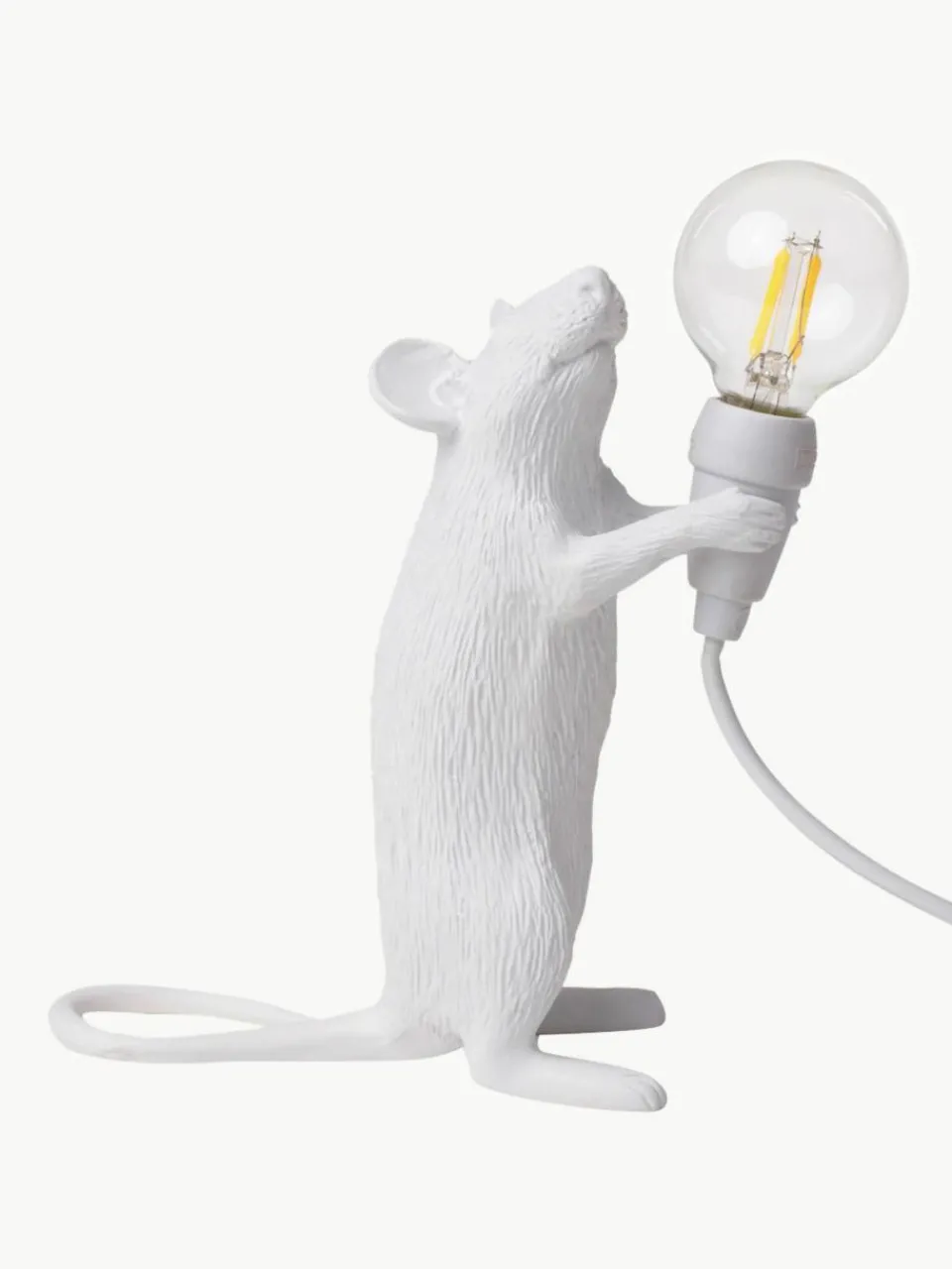 Kleine LED tafellamp Mouse met USB-aansluiting^SELETTI Clearance