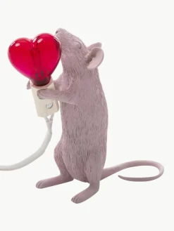 Kleine LED tafellamp Mouse met USB-aansluiting^SELETTI Clearance