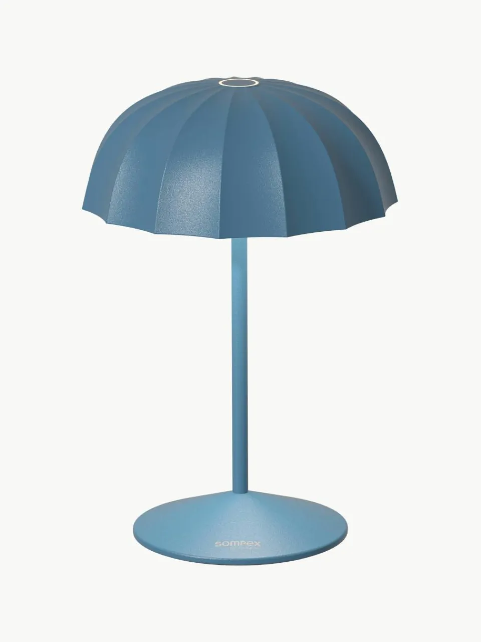Kleine mobiele LED outdoor tafellamp Ombrellino, dimbaar^sompex New