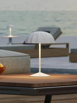 Kleine mobiele LED outdoor tafellamp Ombrellino, dimbaar^sompex Fashion
