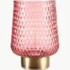 Kleine mobiele LED tafellamp Rose Glamour met timerfunctie^Westwing Sale