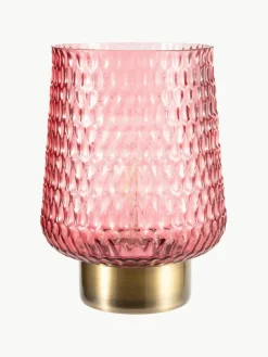 Kleine mobiele LED tafellamp Rose Glamour met timerfunctie^Westwing Sale
