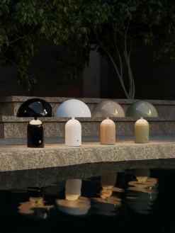 Kleine mobiele LED tafellamp Walter, dimbaar^Westwing Collection Outlet