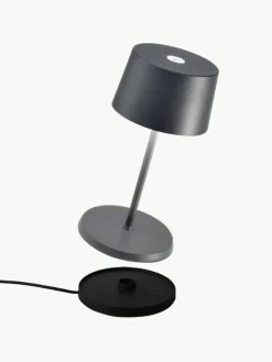 Kleine mobiele LED tafellamp Olivia Pro, dimbaar^zafferano Fashion