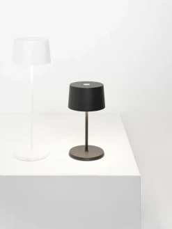 Kleine mobiele LED tafellamp Olivia Pro, dimbaar^zafferano Fashion
