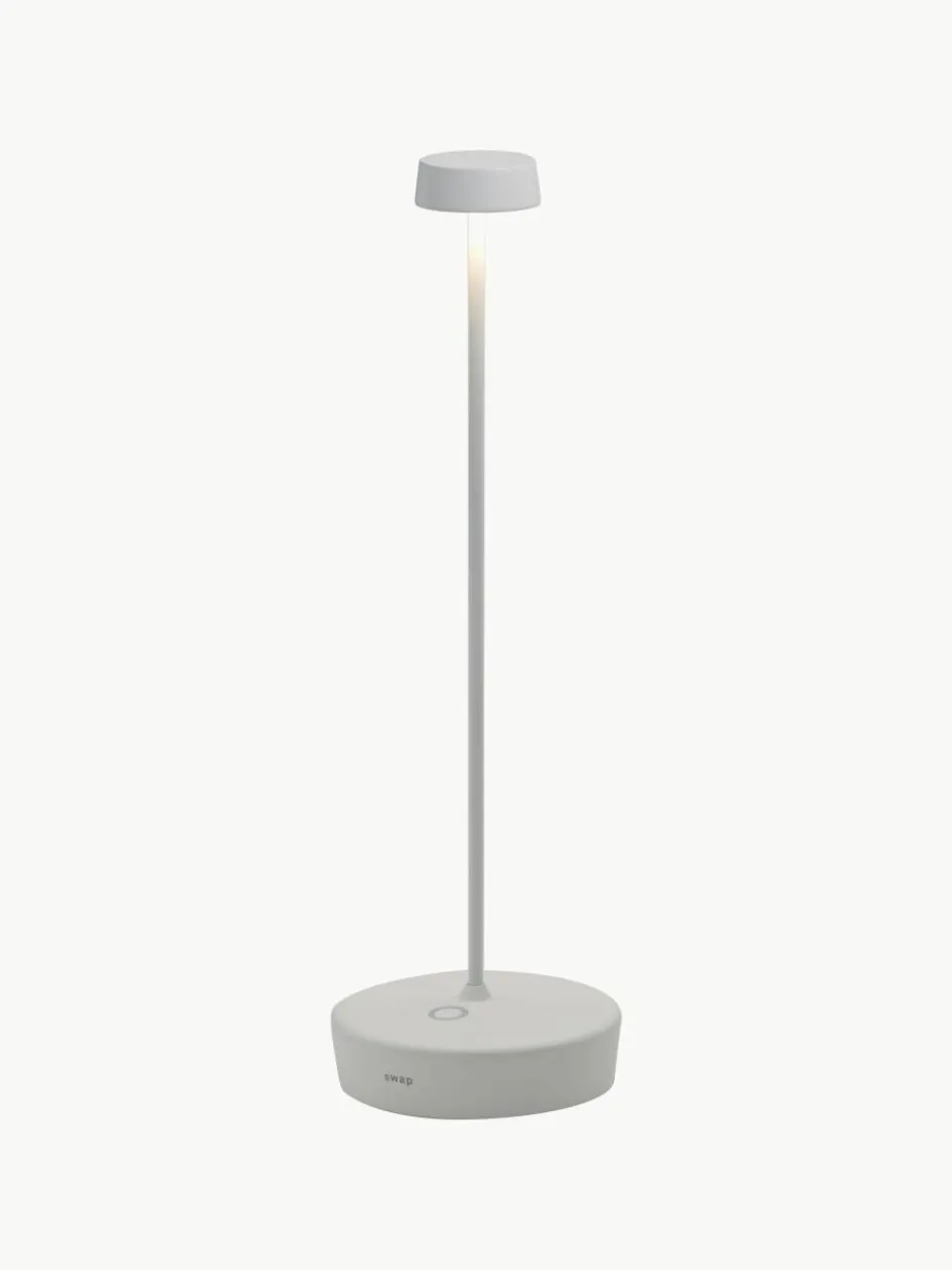Kleine mobiele LED tafellamp Swap Mini, dimbaar^zafferano Hot