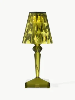 Kleine mobiele LED tafellamp Battery, H 26 cm^Kartell Sale