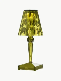 Kleine mobiele LED tafellamp Battery, H 26 cm^Kartell Sale