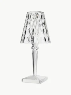 Kleine mobiele LED tafellamp Battery, H 26 cm^Kartell Hot