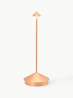 Kleine mobiele LED tafellamp Pina, dimbaar^zafferano New