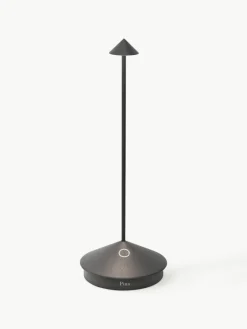 Kleine mobiele LED tafellamp Pina, dimbaar^zafferano Hot