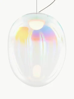 Kleine mondgeblazen LED hanglamp Stellar Nebula, dimbaar, Ø 16 cm^Artemide Discount
