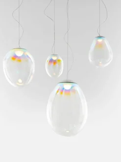 Kleine mondgeblazen LED hanglamp Stellar Nebula, dimbaar, Ø 16 cm^Artemide Discount