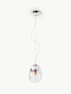 Kleine mondgeblazen LED hanglamp Stellar Nebula, dimbaar, Ø 22 cm^Artemide New