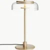 Kleine mondgeblazen LED tafellamp Blossi, dimbaar^Nuura New