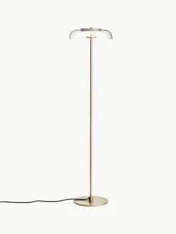 Kleine mondgeblazen LED vloerlamp Blossi, dimbaar^Nuura Hot