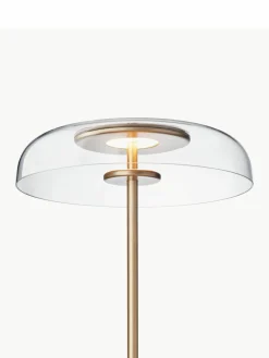 Kleine mondgeblazen LED vloerlamp Blossi, dimbaar^Nuura Hot