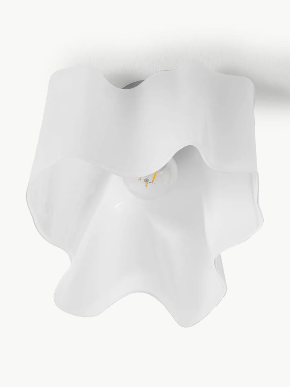 Kleine mondgeblazen plafondlamp Logico^Artemide Best