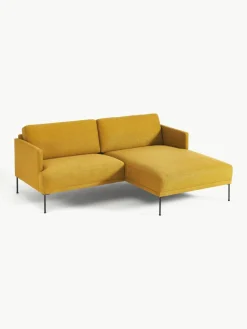 Kleine okergele hoekbank Fluente^Westwing Collection Online