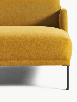 Kleine okergele hoekbank Fluente^Westwing Collection Online