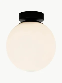 Kleine plafondlamp Lido van opaalglas^Aneta Hot