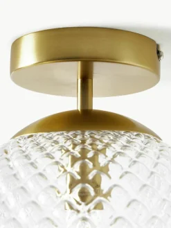 Kleine plafondlamp Lorna van glas^Westwing Collection Sale