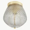 Kleine plafondlamp Orbiform van glas^Westwing Hot
