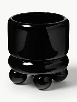 Kleine plantenpot Bryn, H 18 cm^Westwing Collection Outlet