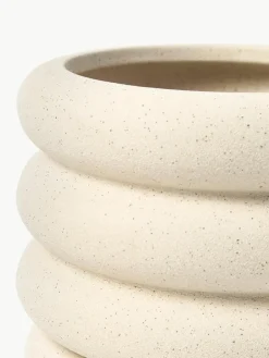 Kleine plantenpot Rudi van keramiek, H 16 cm^Westwing Collection Best
