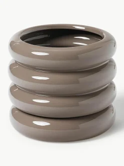 Kleine plantenpot Rudi van keramiek, H 16 cm^Westwing Collection New