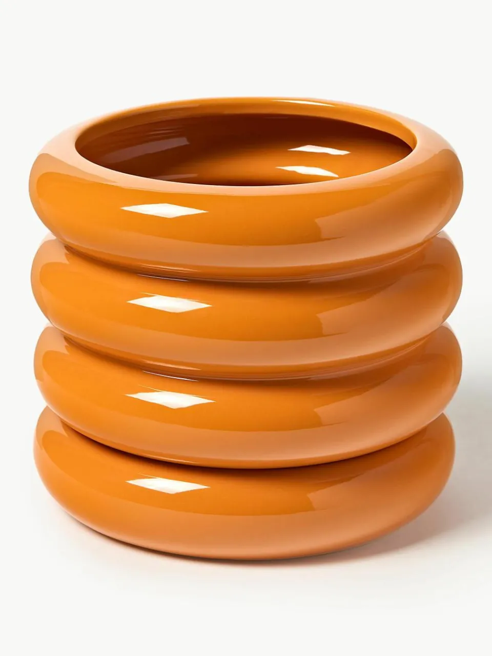 Kleine plantenpot Rudi van keramiek, H 16 cm^Westwing Collection Best