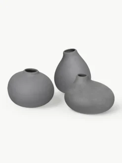 Kleine porseleinen vazen Nona, set van 3^blomus New