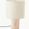 Kleine Scandi tafellamp Pia van hout en linnen^Westwing Clearance