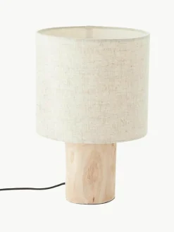 Kleine Scandi tafellamp Pia van hout en linnen^Westwing Clearance