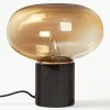 Kleine tafellamp Alma met marmeren voet^Westwing Collection Online