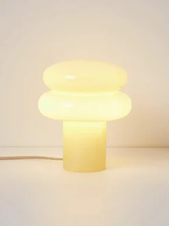 Kleine tafellamp Baya van opaalglas^Westwing Collection Clearance
