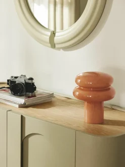 Kleine tafellamp Baya van opaalglas^Westwing Collection Sale