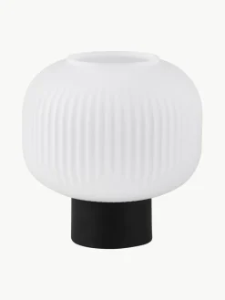 Kleine tafellamp Charles van opaalglas^Westwing Clearance