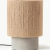 Kleine tafellamp Galea van jute^Westwing Collection Sale