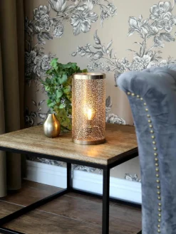 Kleine tafellamp Hermine van metaal^By Rydens Outlet