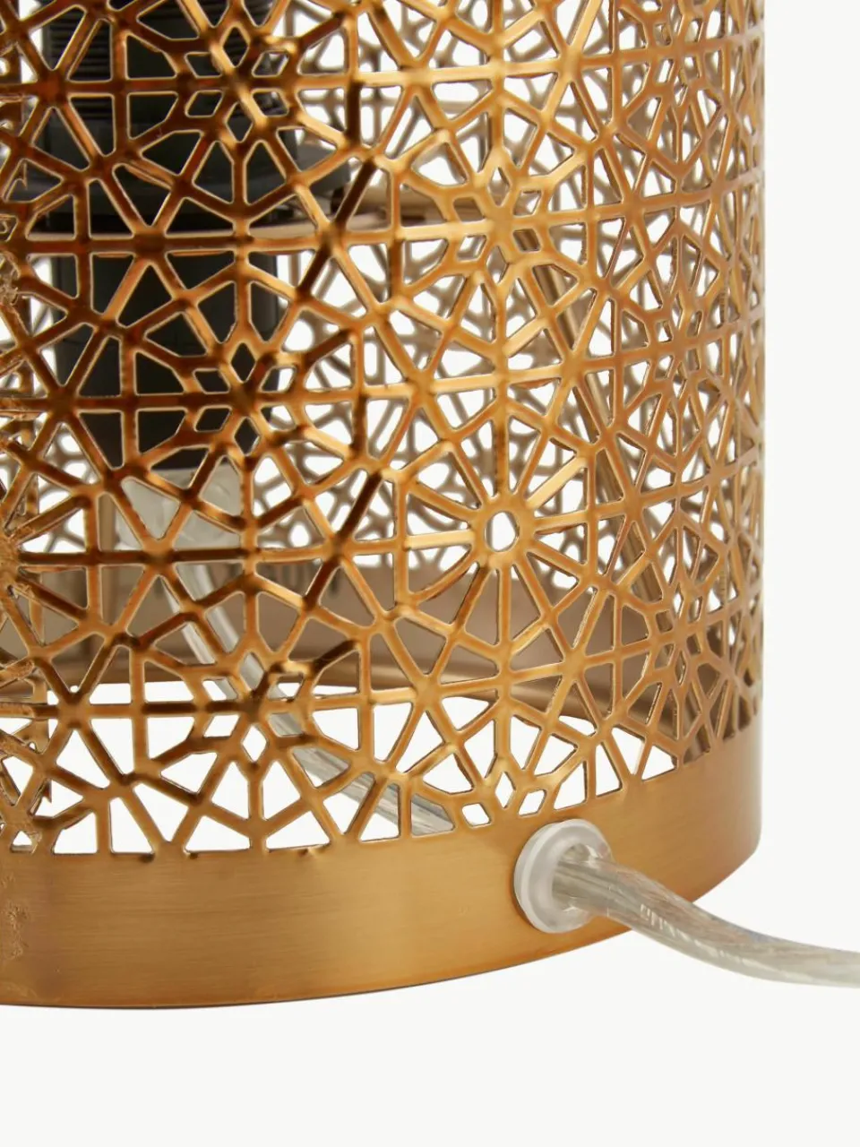 Kleine tafellamp Hermine van metaal^By Rydens Outlet