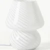 Kleine tafellamp Lareina van opaalglas^Westwing Collection Outlet