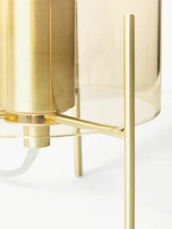 Kleine tafellamp Laurel van gekleurd glas^Westwing Collection Outlet