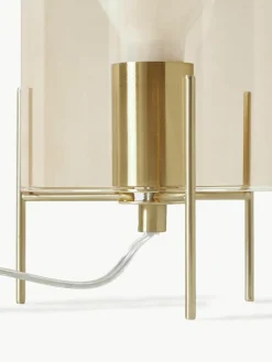 Kleine tafellamp Laurel van gekleurd glas^Westwing Collection Outlet