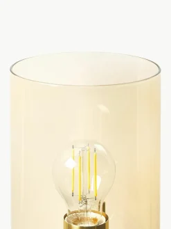 Kleine tafellamp Laurel van gekleurd glas^Westwing Collection Outlet