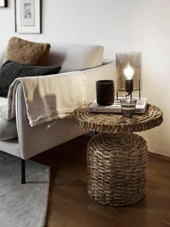 Kleine tafellamp Laurel van gekleurd glas^Westwing Collection Discount