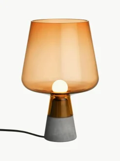 Kleine tafellamp Leimu, mondgeblazen^iittala New