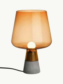 Kleine tafellamp Leimu, mondgeblazen^iittala New
