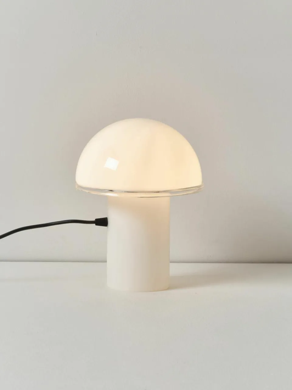 Kleine tafellamp Onfale, mondgeblazen^Artemide Hot