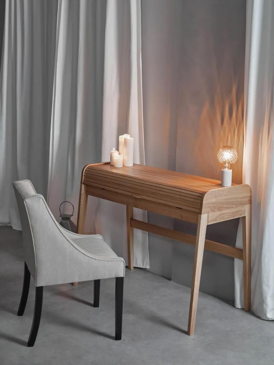 Kleine tafellamp Siv van marmer^Westwing Discount